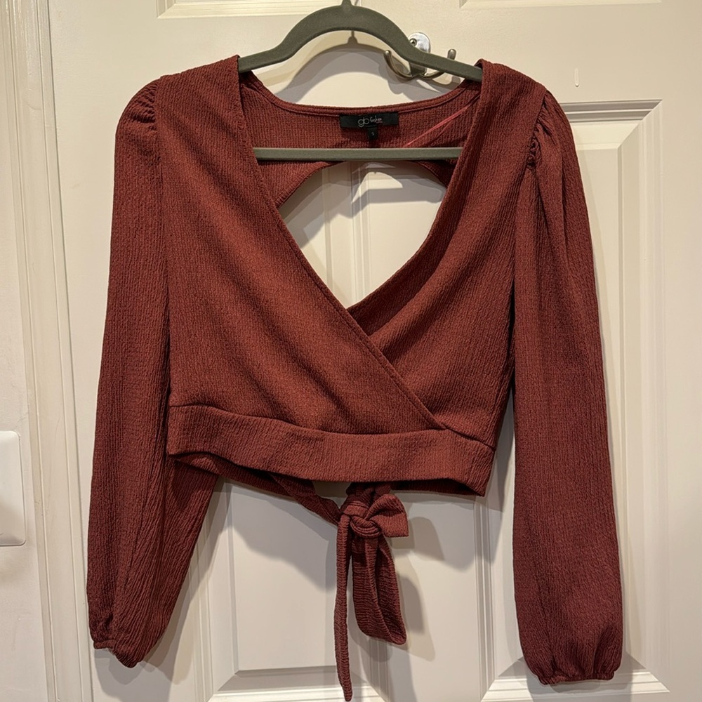 GB Fashion crop top, size Small